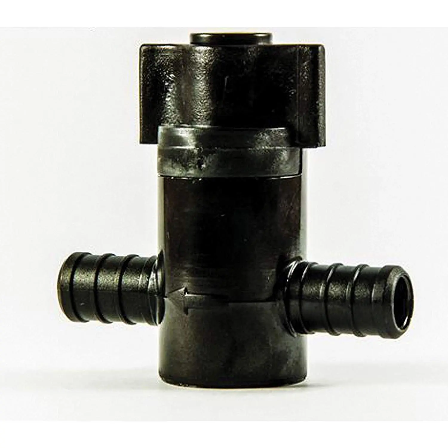 29879 Plastic PEX Crimp Valve 1/2 Inch Black