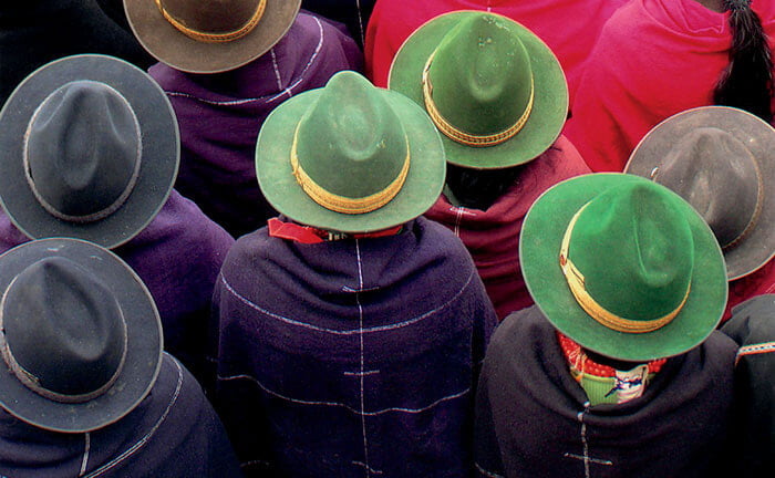 Ecuador Hats Notecard Ecuador Hats Notecard