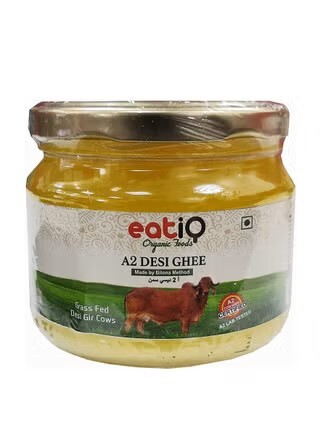 eatiQ Organic Foods - A2 DESI COW GHEE 500ML