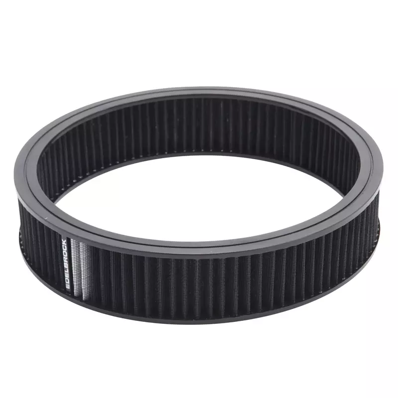 Edelbrock 43668 Air Cleaner Element, Black, One Size