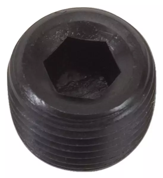 Edelbrock 9126 Pipe Plug, Gloss Black