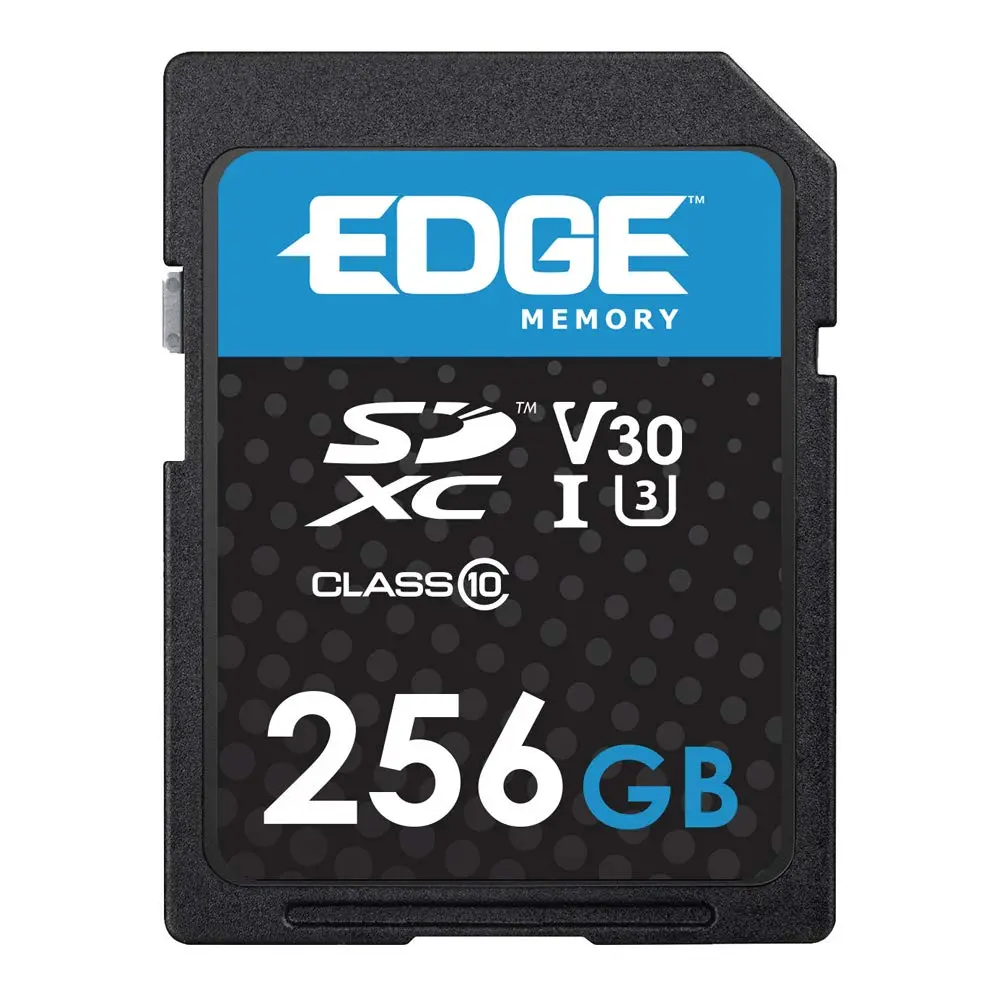 Edge PE256814 256GB SDXC VSC (V30 U3) Memory Card