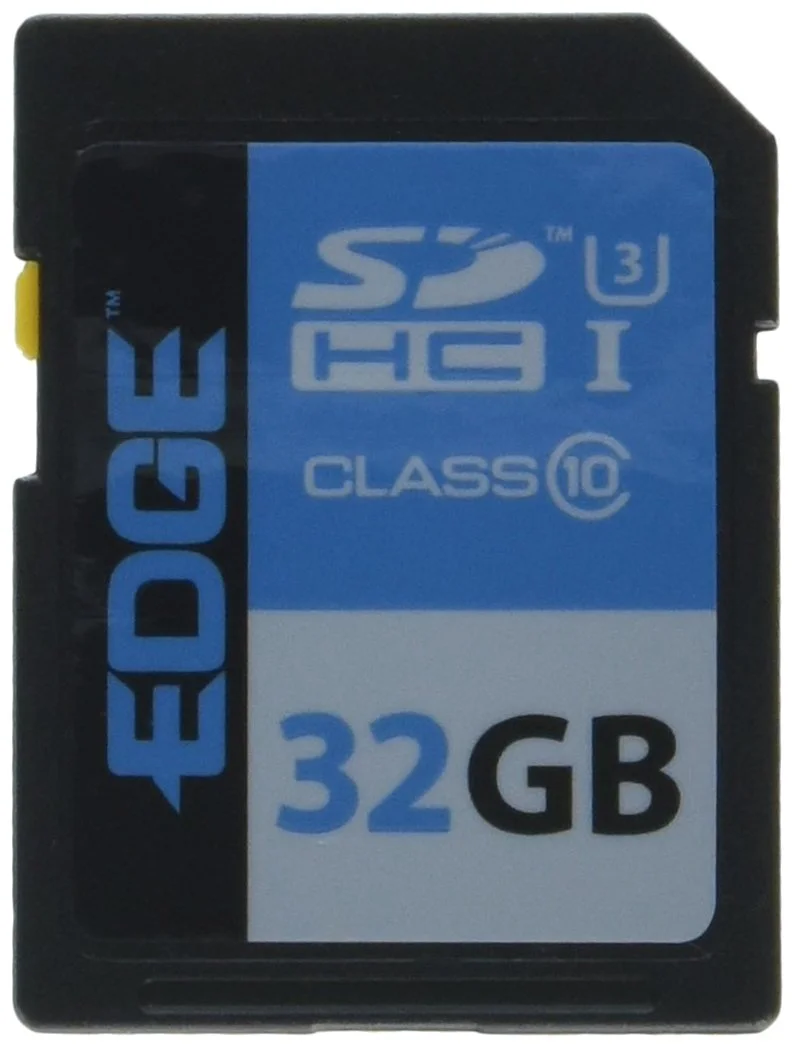 EDGE 32GB SDHC CLASS 10 (UHS-I U3) MEMORY CARD