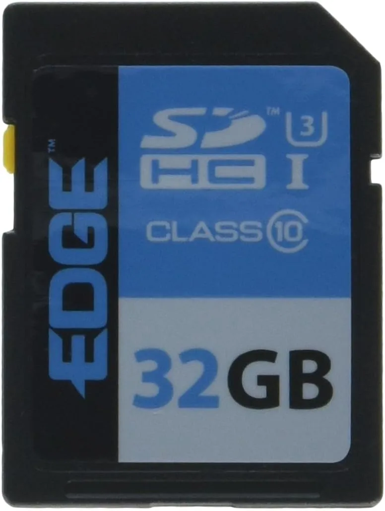 EDGE 32GB SDHC CLASS 10 (UHS-I U3) MEMORY CARD