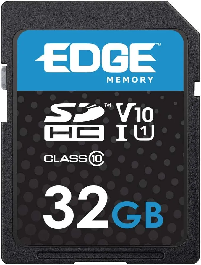 Edge PE256784 32GB SDHC Vsc (V10 U1) Memory Card