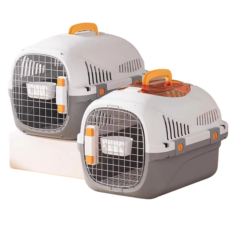 Portable Pet Carrier with Ventilated Design – Optional Top Window
