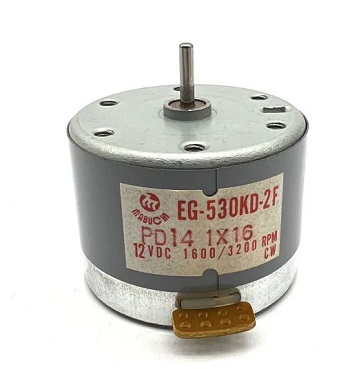EG-530KD-2F 2-Speed Cassette Motor