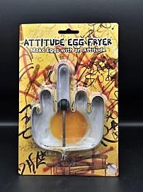 Attitude Egg Fryer, Funny Middle Finger Shaped Egg Mold