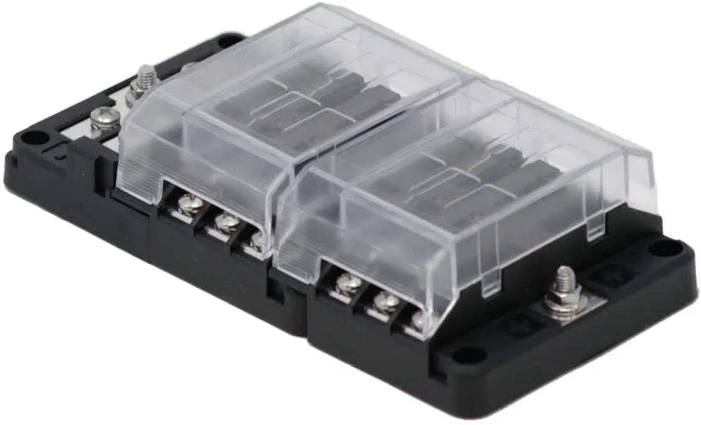 Egis RT Fuse Block 12 Position w/Ground & LED Indication