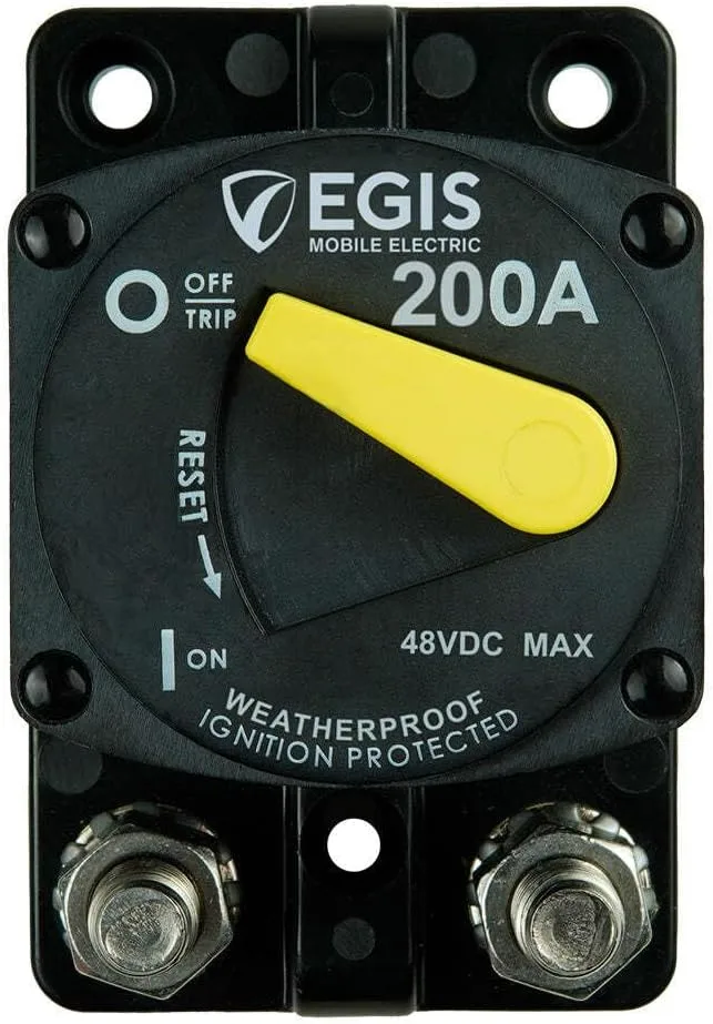 Egis 200A Surface Mount 87 Series Circuit Breaker