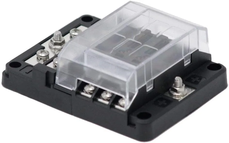 Egis RT Fuse Block 6 Position w/Ground & LED Indication
