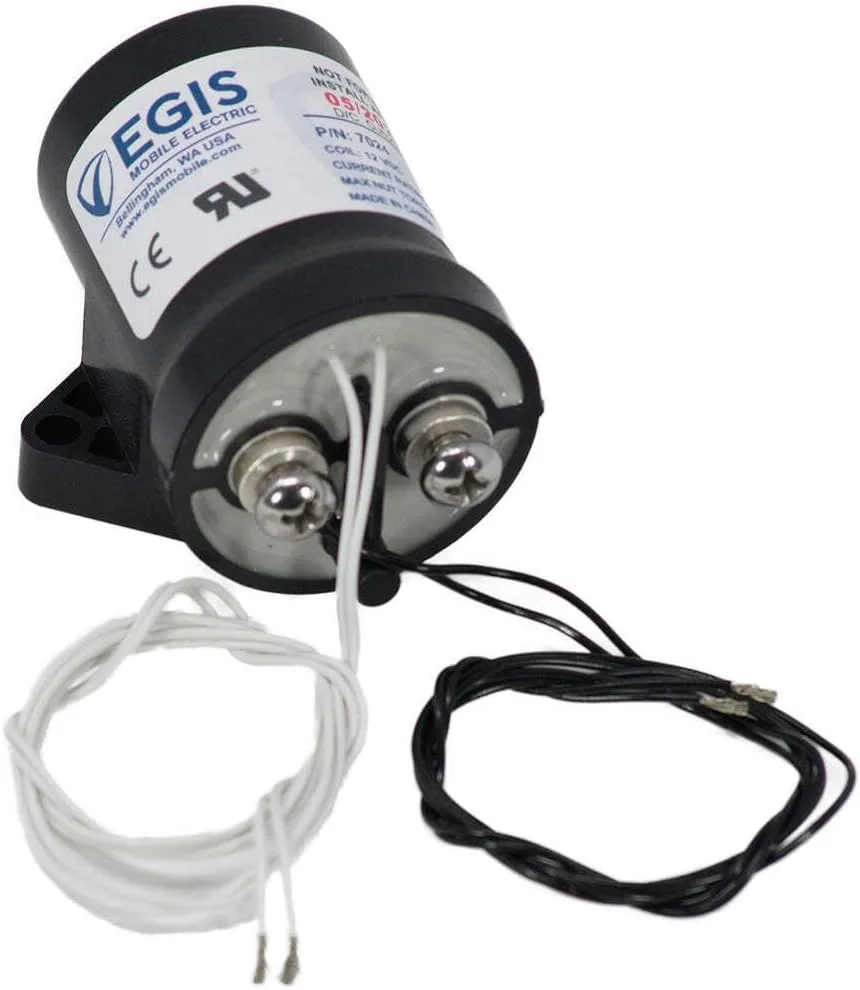 Egis Contactor 100A, 12V w/Aux Contacts