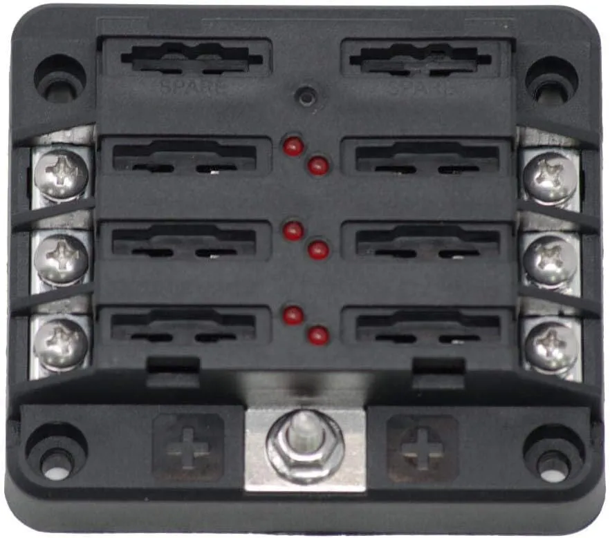 Egis RT Fuse Block 6 Position w/LED Indication