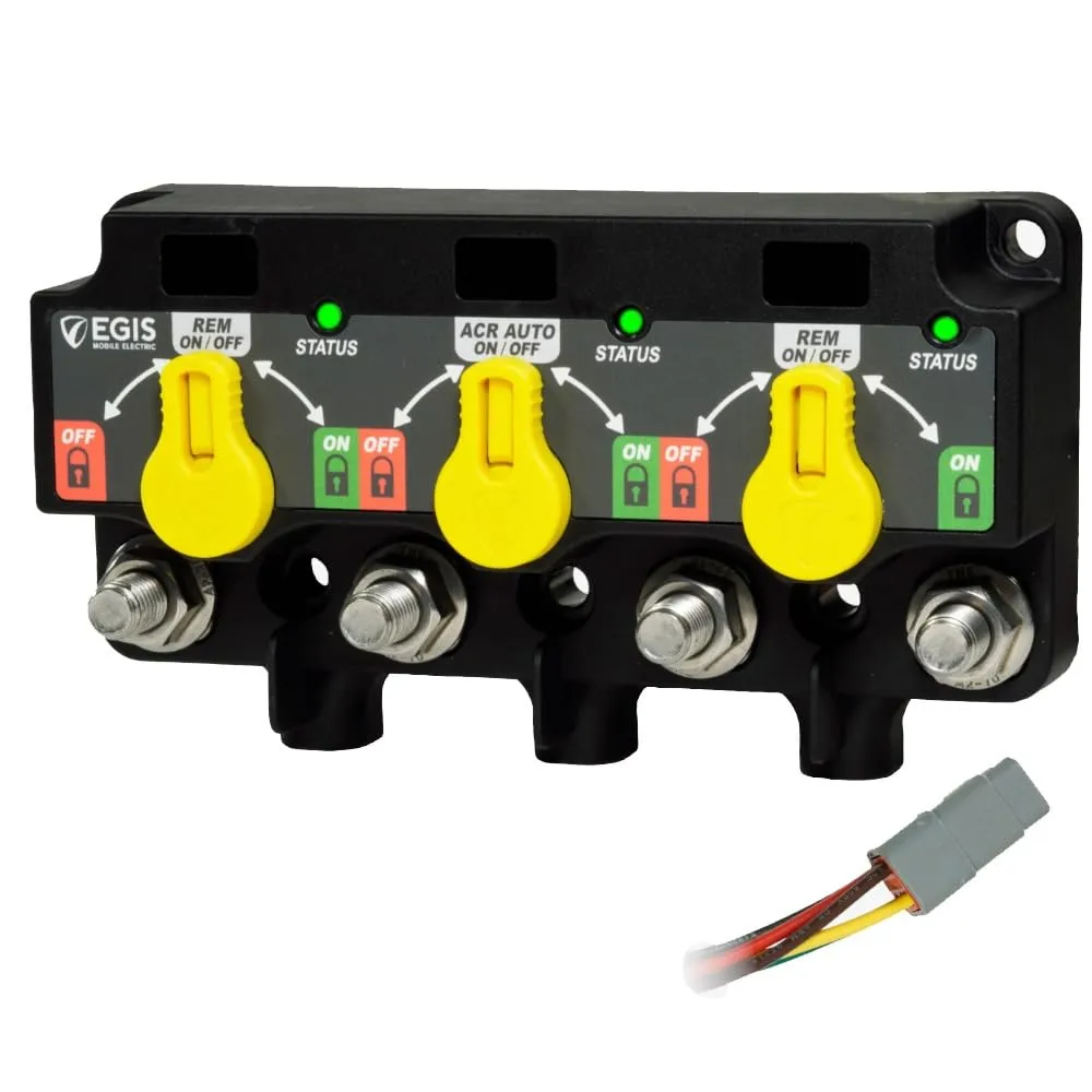 Egis XD Series Triple Flex 2 Relay-ACR-Relay w/Knobs & 3X DTM Connector