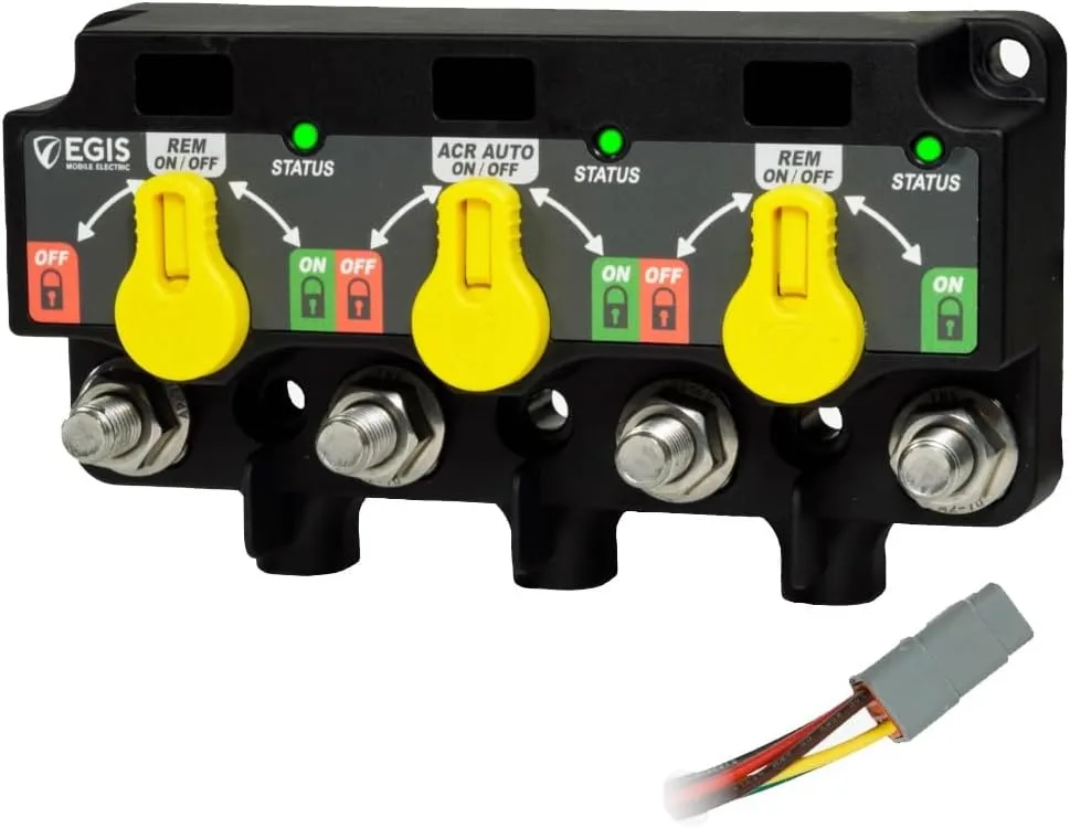 Egis XD Series Triple Flex 2 Relay-ACR-Relay w/Knobs & 3X DTM Connector