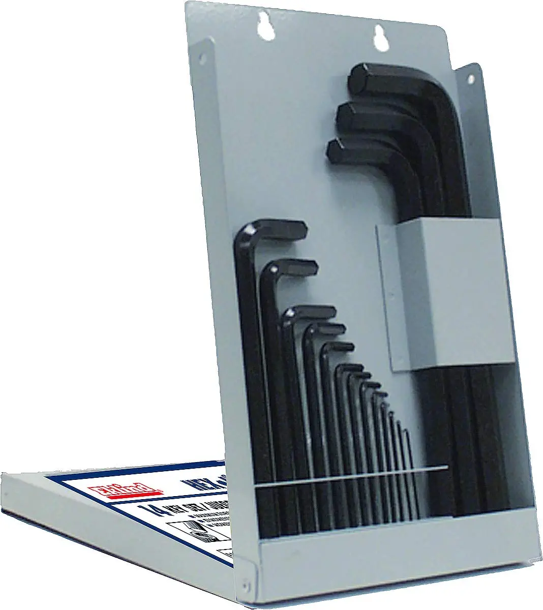 Eklind Tool 10614 14-Piece Metric Hex-L Key Allen Wrench Set with Metal Box