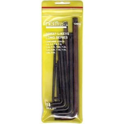 EKLIND 10914 TORX star L-Key - 14pc set T6-T55 Long series