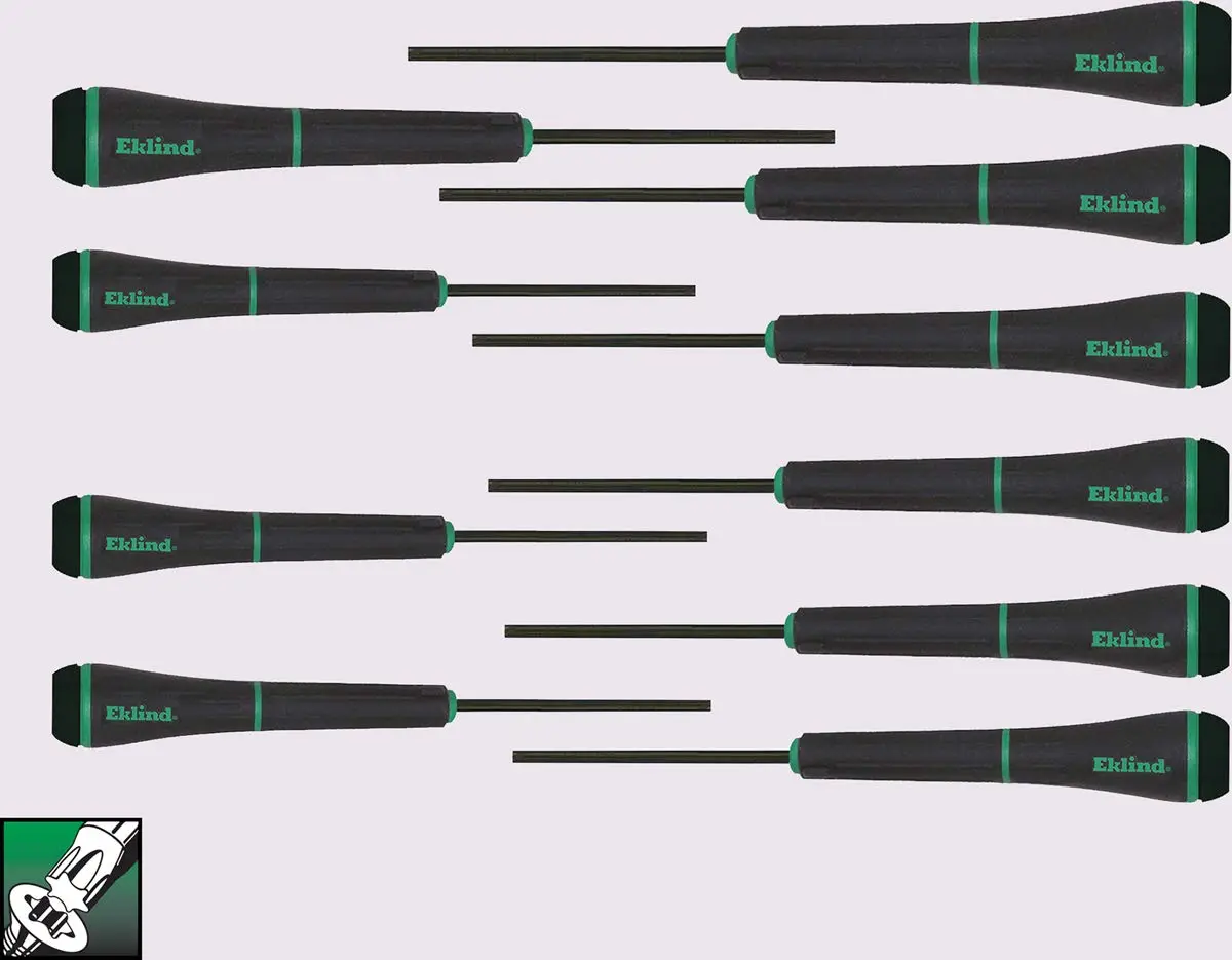 EKLIND 92200 PSD TORX star Precision Screwdriver - 10pc set T3-T20