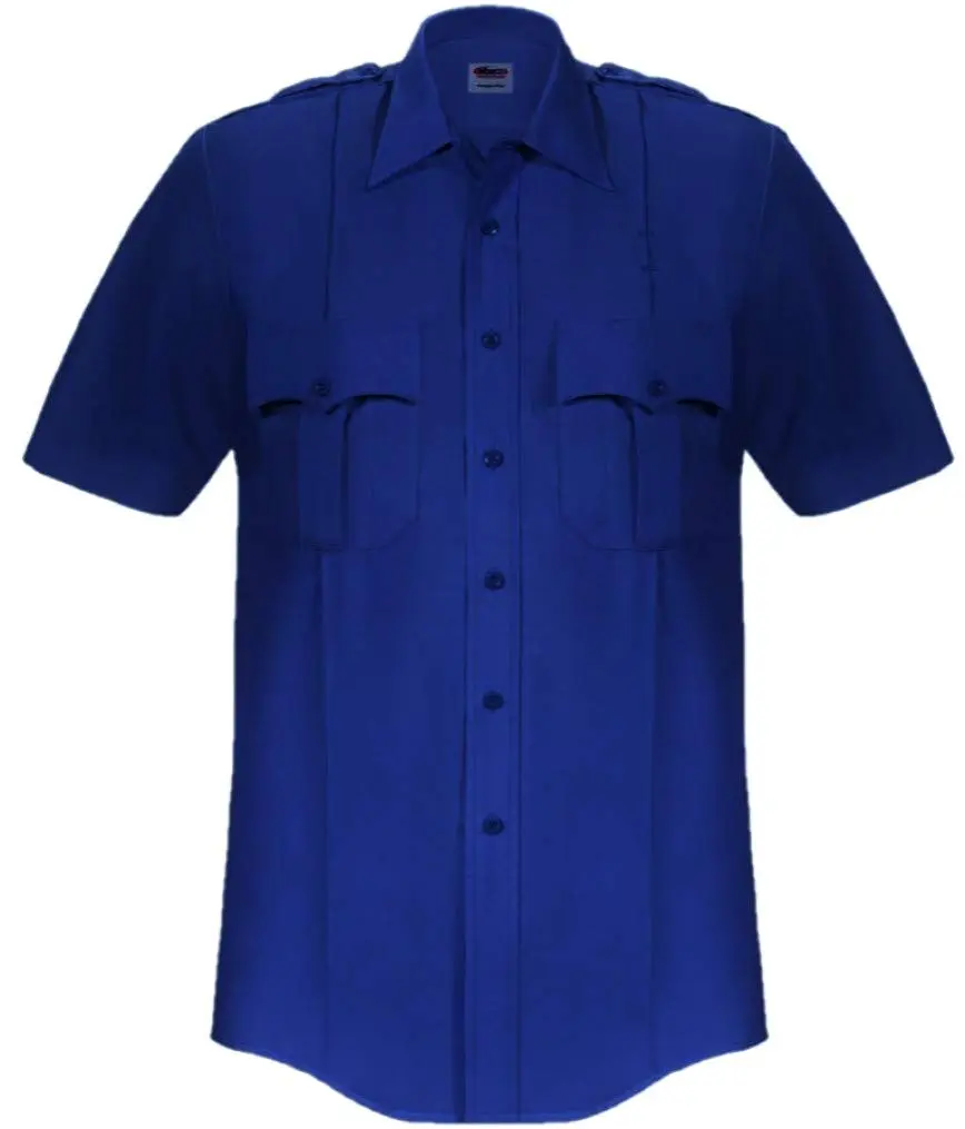 ELBECO Paragon Plus Men’s S/S Poplin Dress Uniform Shirt