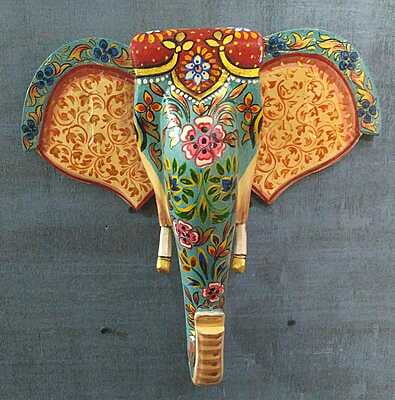 Elephant Mural Floral