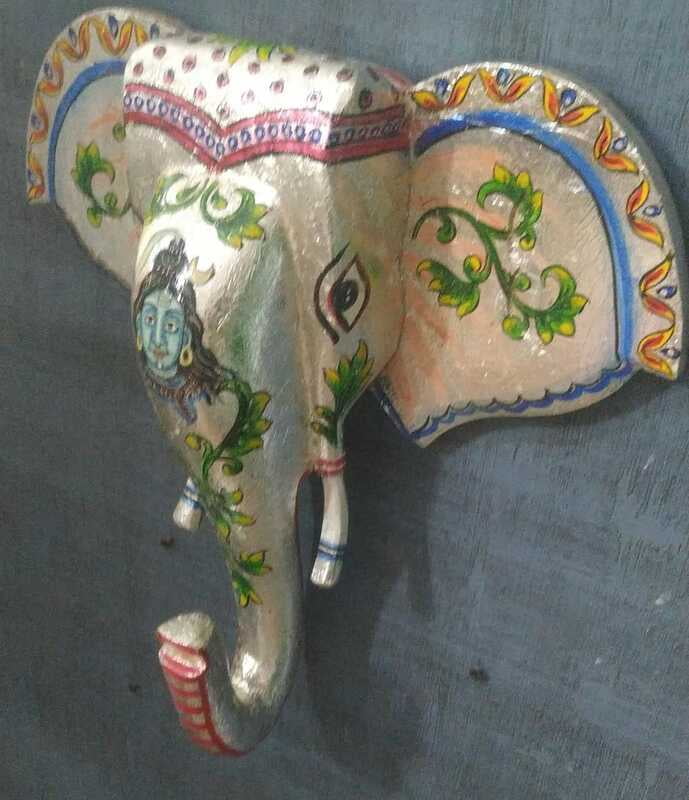 Elephant Mural Shivji Elephant Mural Shivji