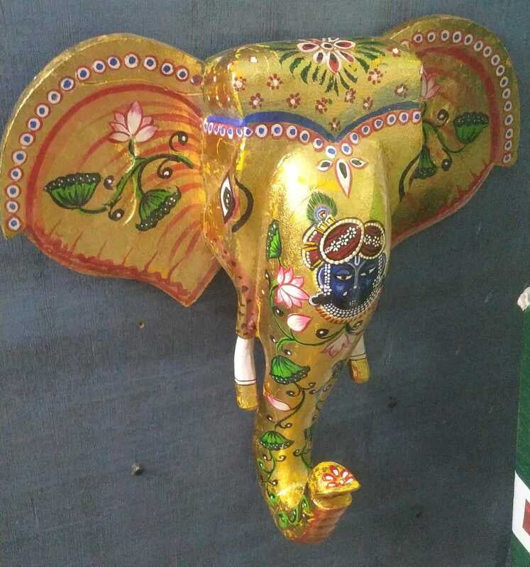 Elephant Mural Shrinathji