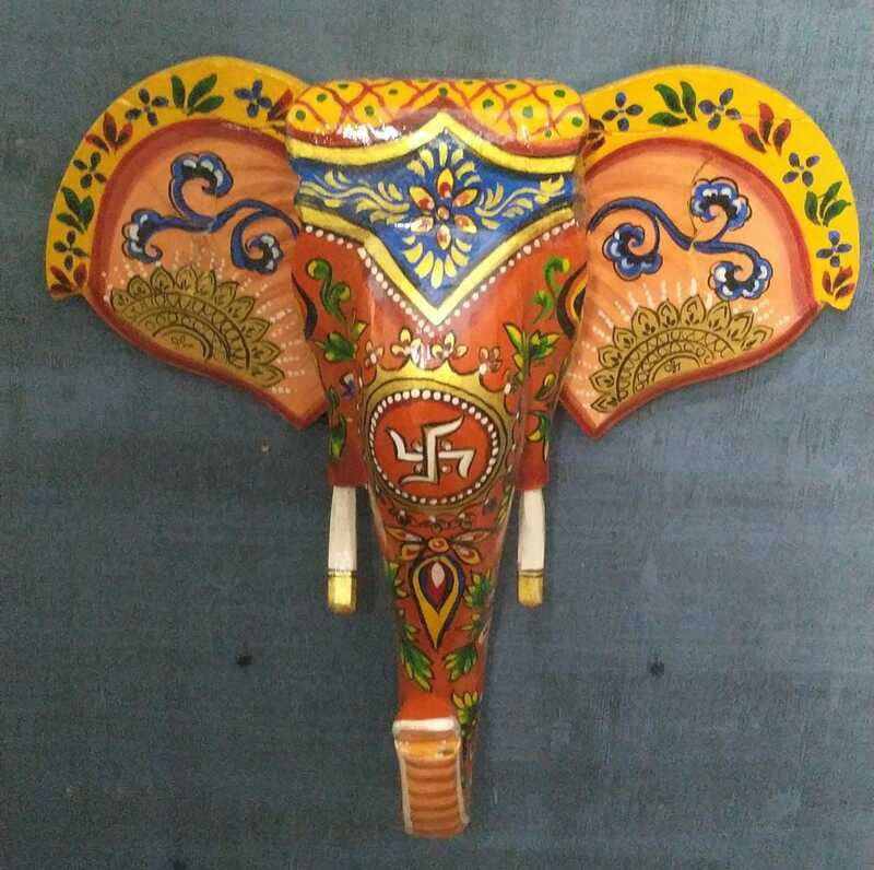 Elephant Mural Swastika