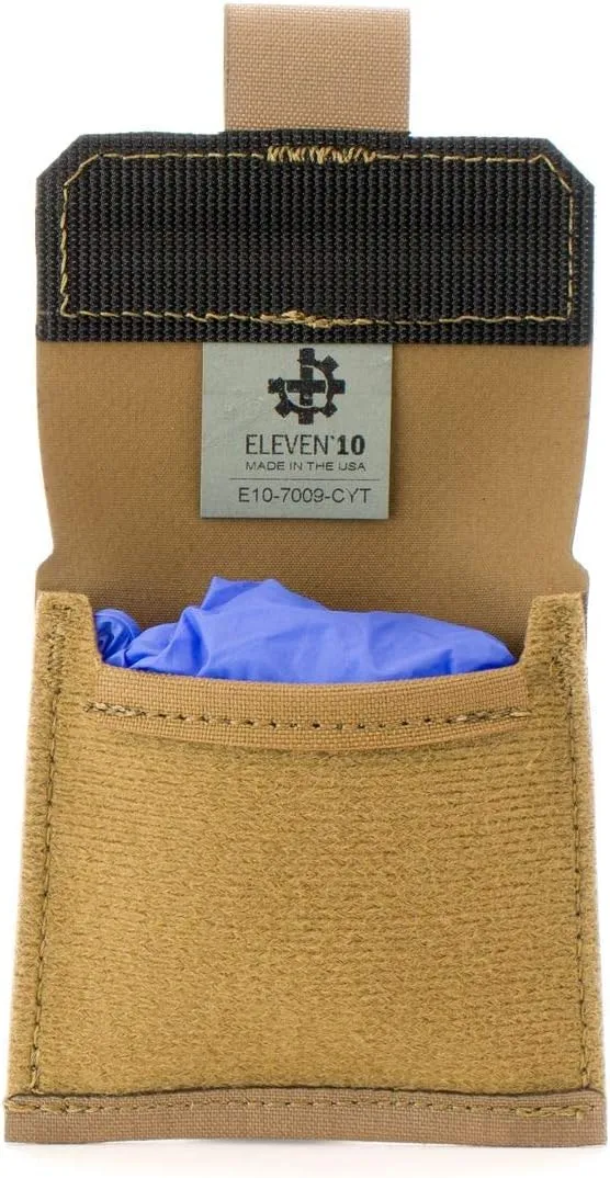 ELEVEN 10 Glove Pouch with Hook & Loop Closure