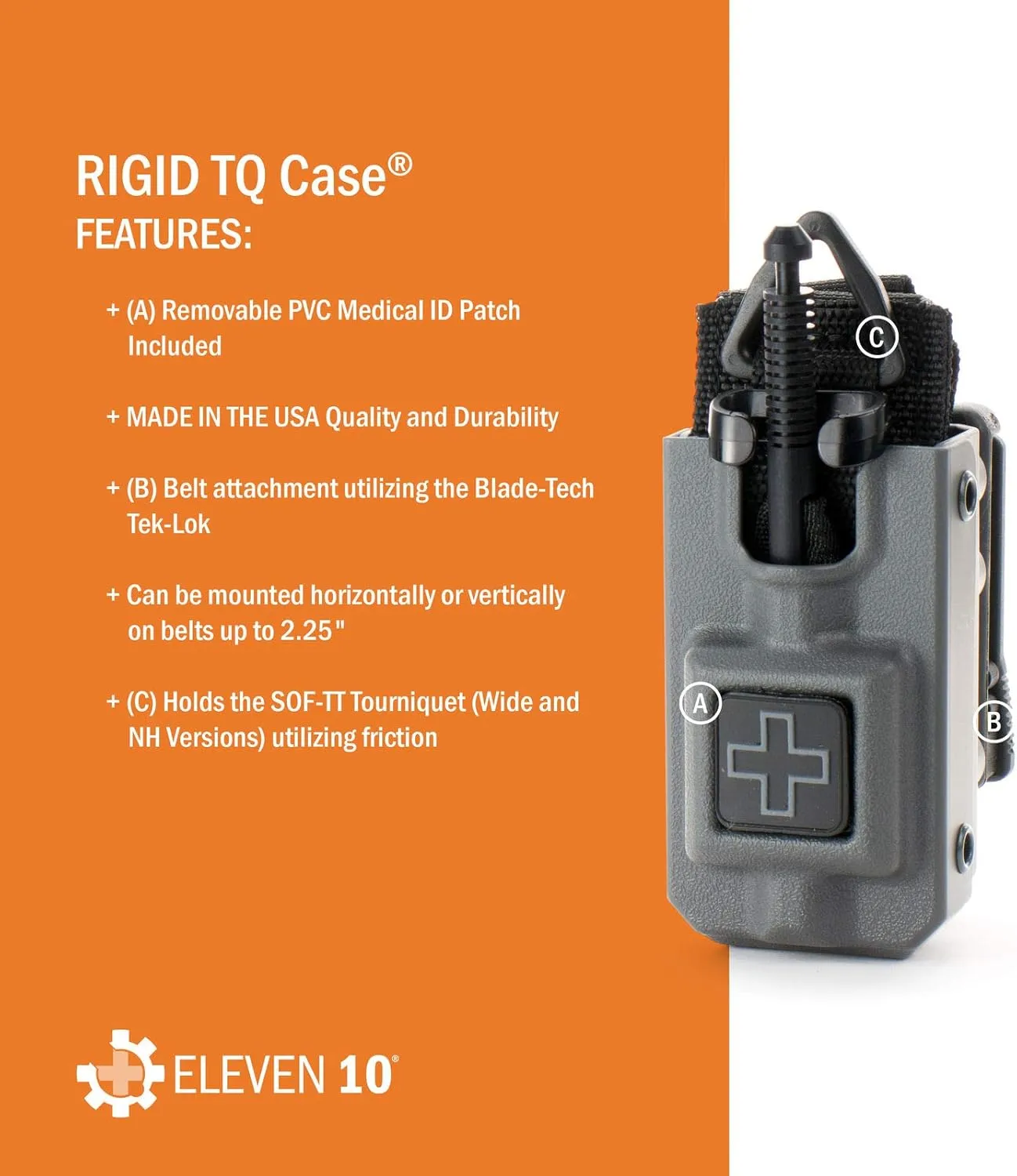 Eleven 10 RIGID TQ Case for SOF-TT Tourniquet