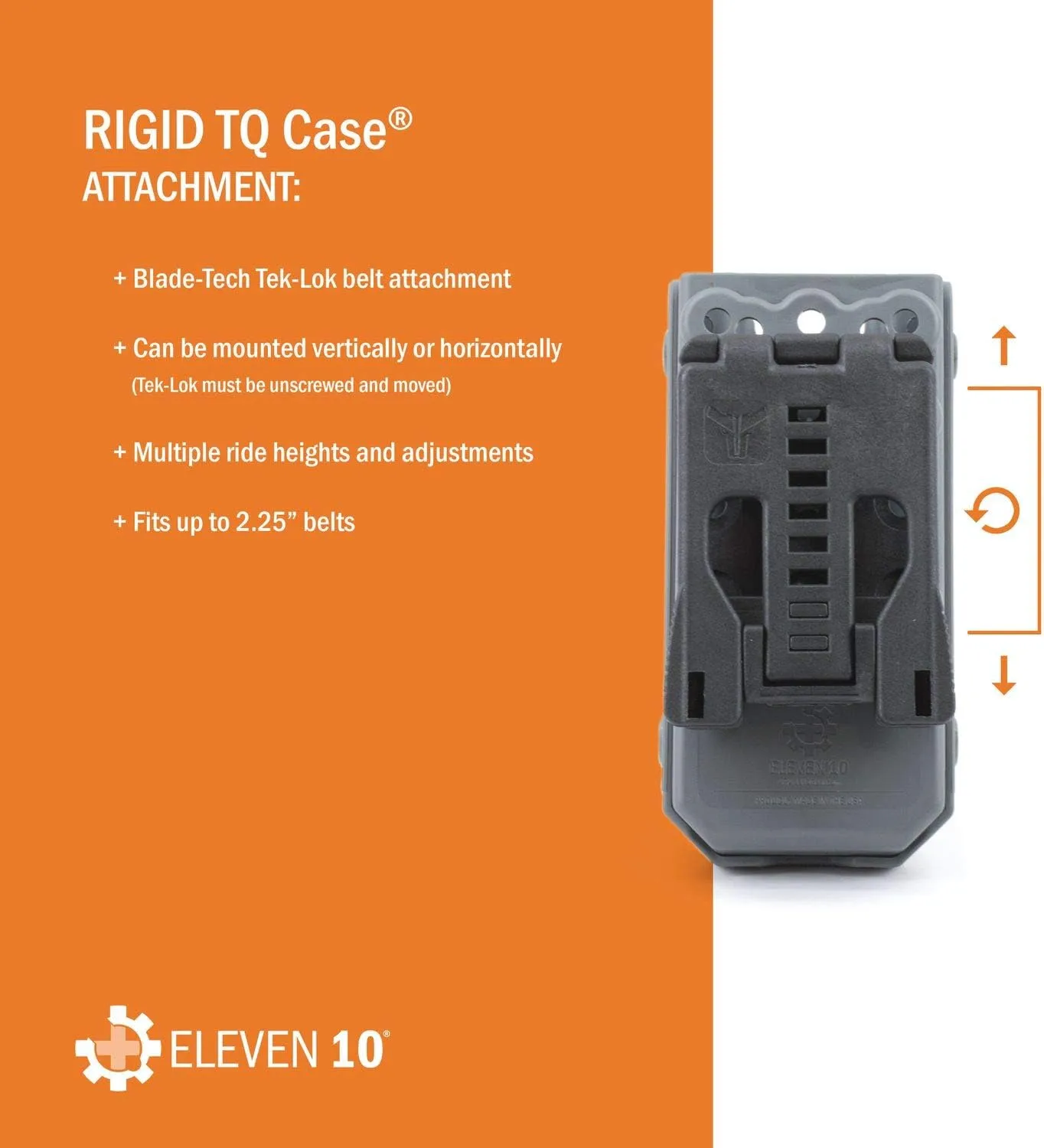 ELEVEN 10 RIGID TQ Case for C-A-T Tourniquet