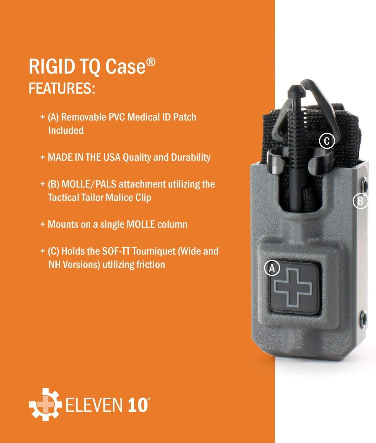 Eleven 10 RIGID TQ Case for SOF-TT Tourniquet