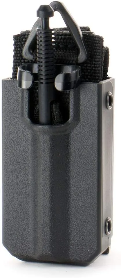 Eleven 10 Slick Front Rigid TQ Case for SOF-TT Tourniquet, Black, MOLLE Attachment