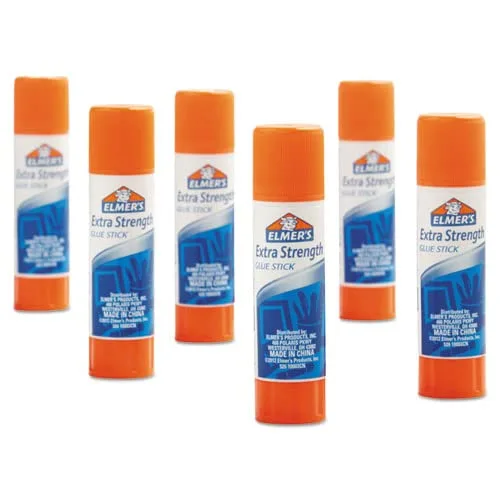 Elmer's Extra-Strength Glue Sticks, 0.28 oz, 24 Pack