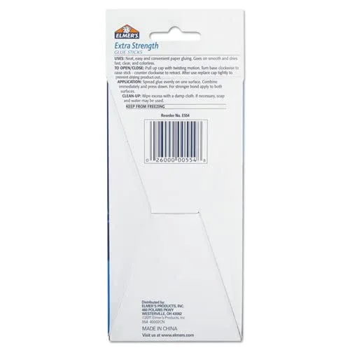 Elmer's Extra-Strength Glue Sticks, 0.28 oz, 24 Pack