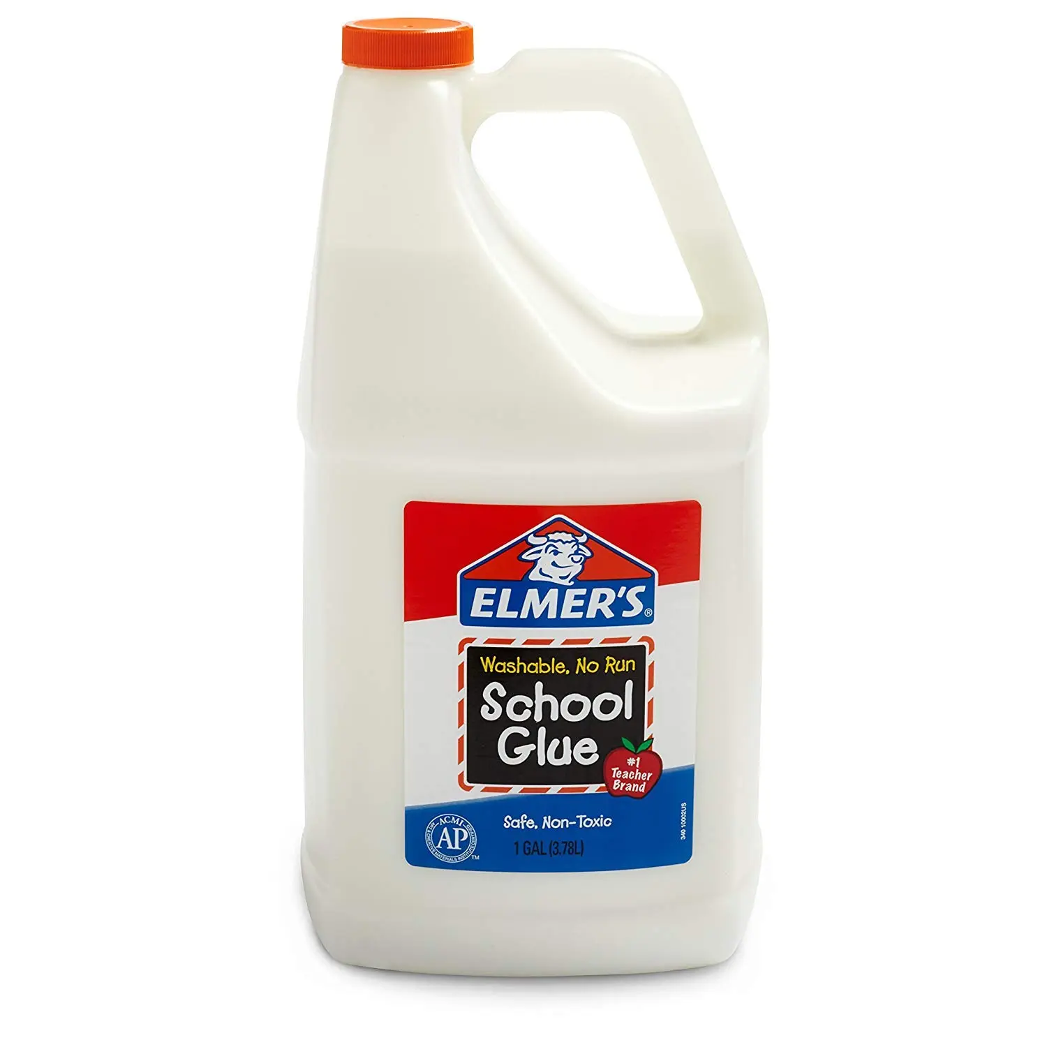 Elmer's Washable School Glue, 1 Gallon, White