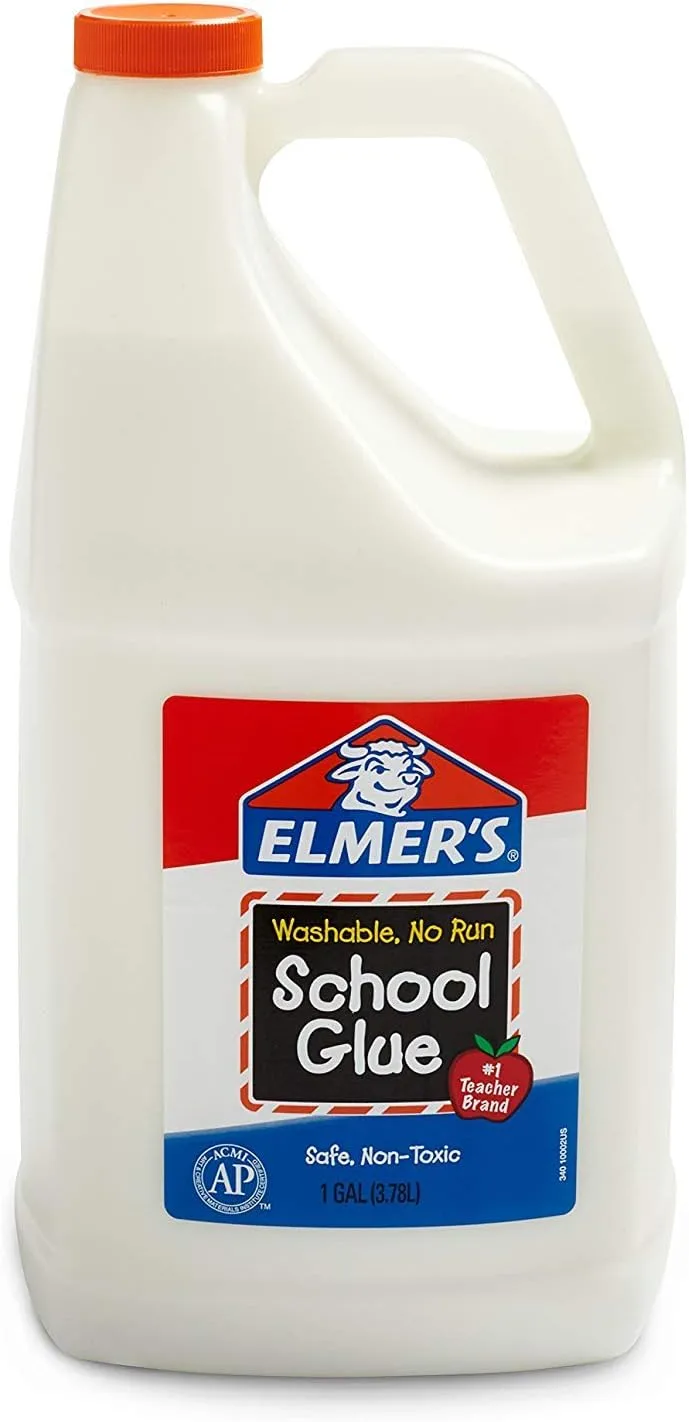 Elmer's Washable School Glue, 1 Gallon, White