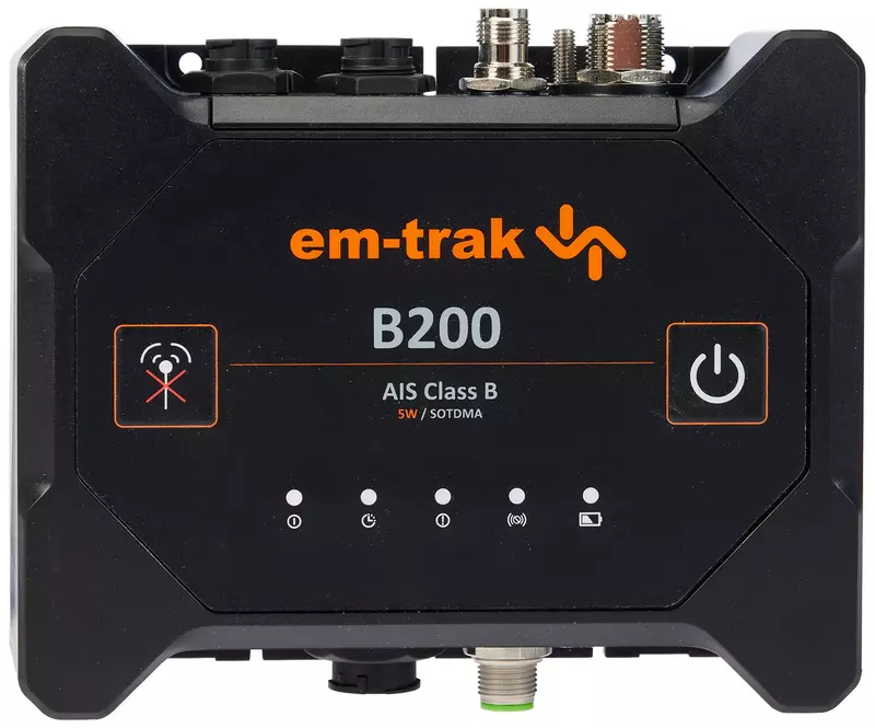 em-trak B200 Class B AIS Transceiver - 5W SOTDMA w/Battery Backup