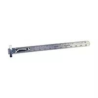 Empire 6-Inch Pocket Stainless Steel Ruler
