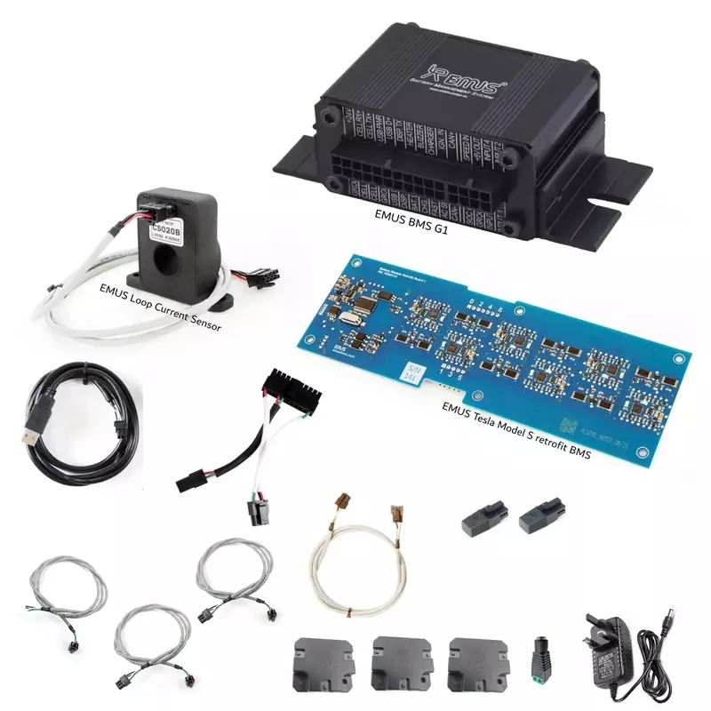 EMUS G1 BMS & Tesla Slaveboard Kit
