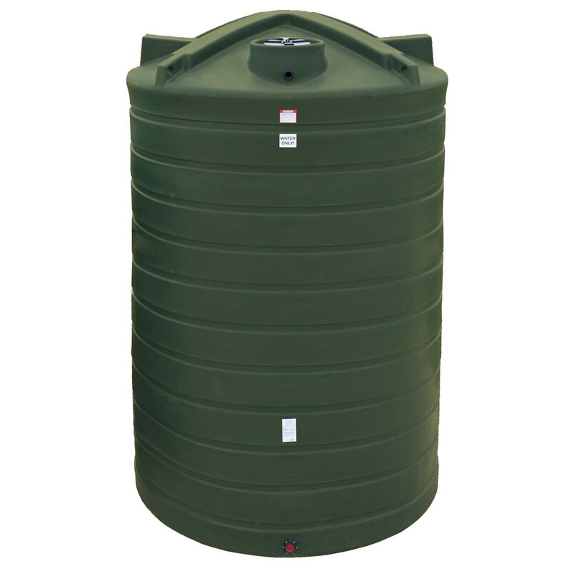 Snyder Industries 5,000 Gallon Green Vertical Water Tank