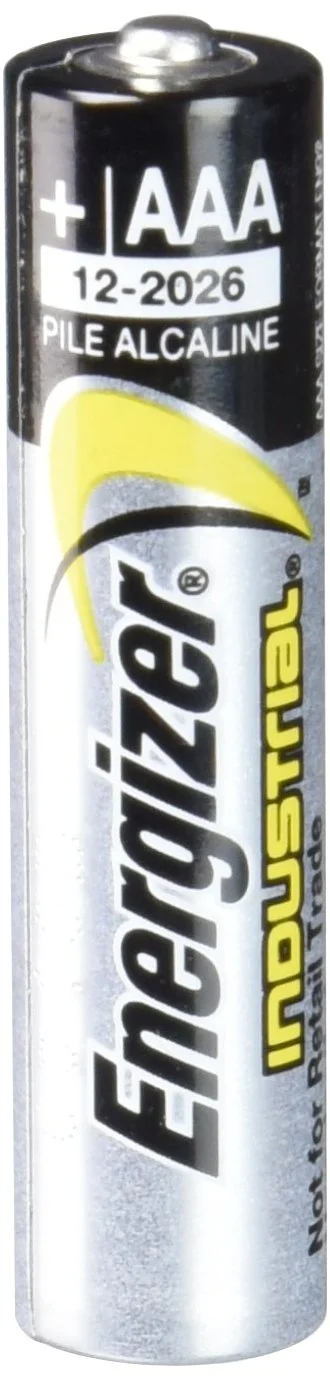 Energizer AAA Alkaline Industrial Batteries, 24 Count