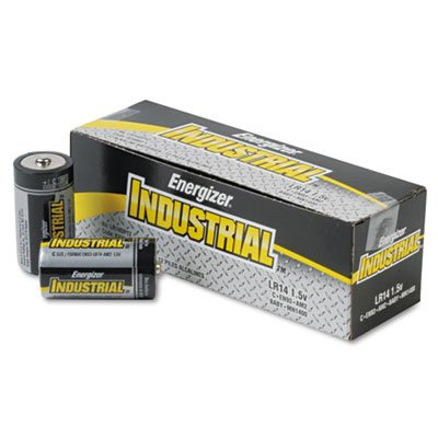 Energizer Battery Energizer Industrial C Batteries 6 / 12 batteries