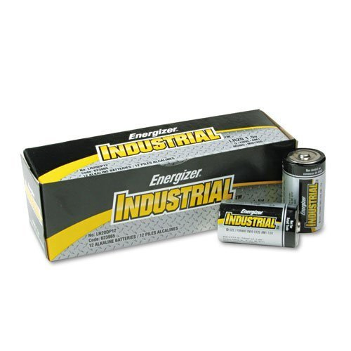 Energizer Battery Energizer Industrial D Batteries 6 / 12 batteries