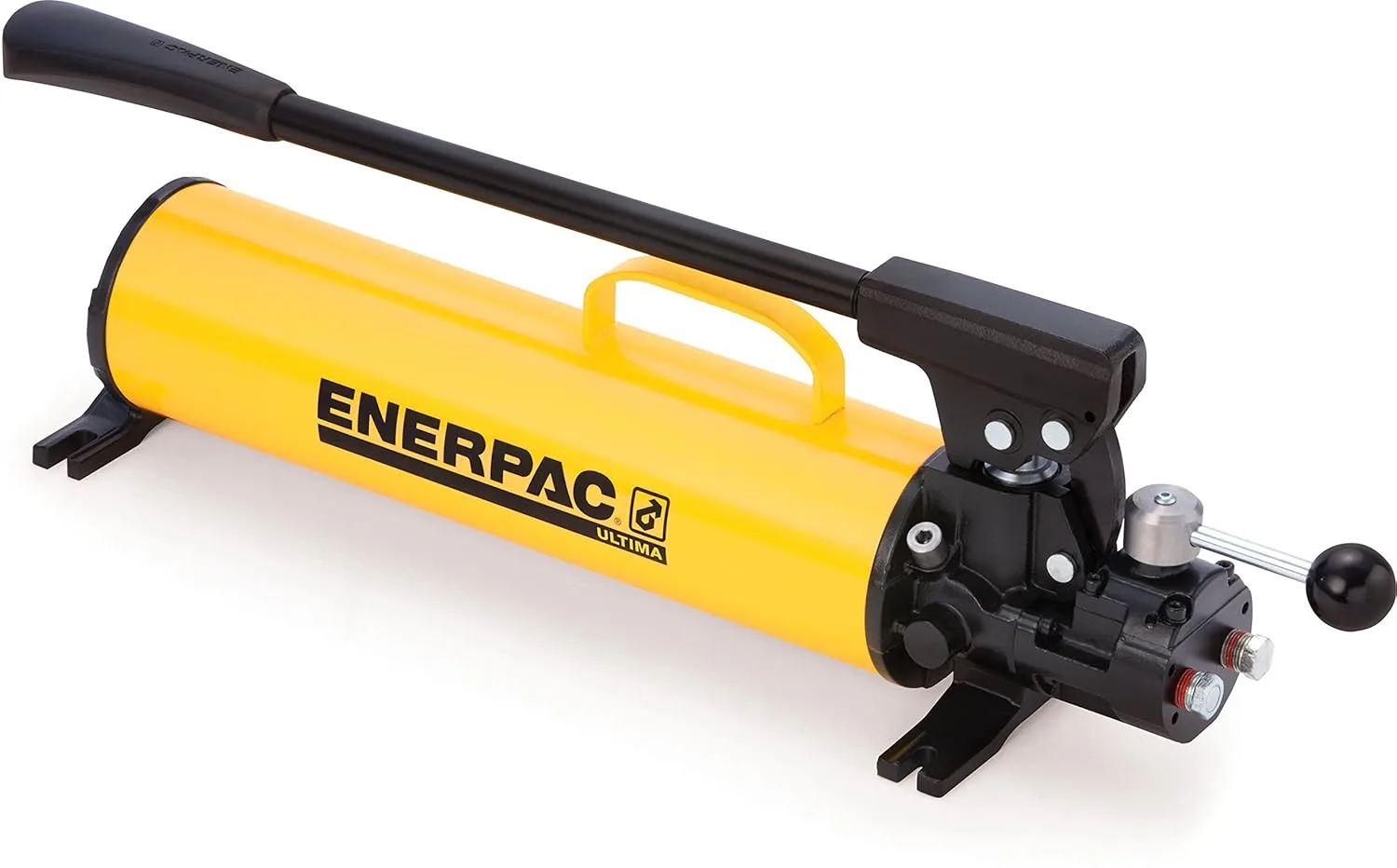 Enerpac P-84 Steel Hydraulic Hand Pump with 4-Way Valve