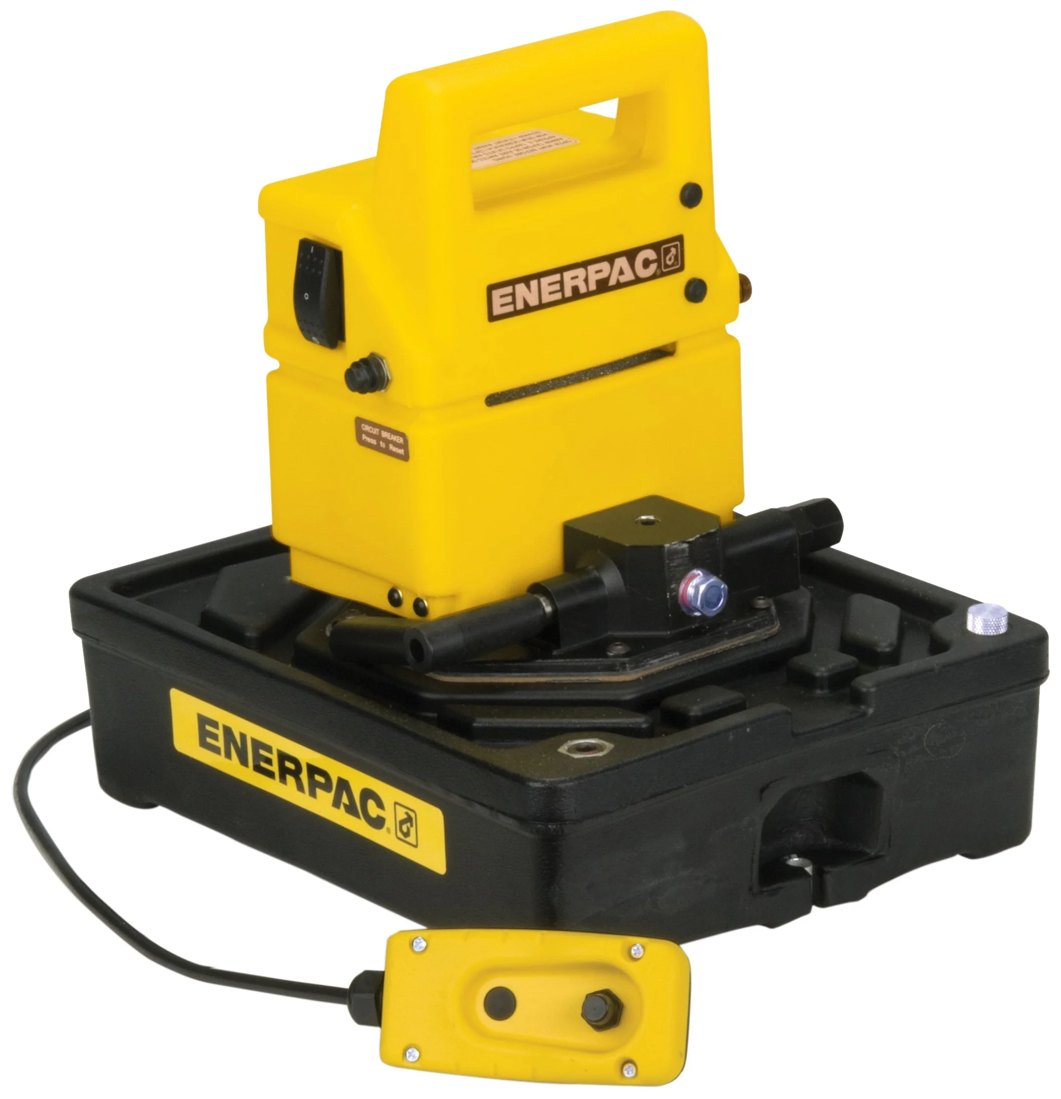 Enerpac PUJ-1401B Economy Electric Pump with VM4 Valve, 115V