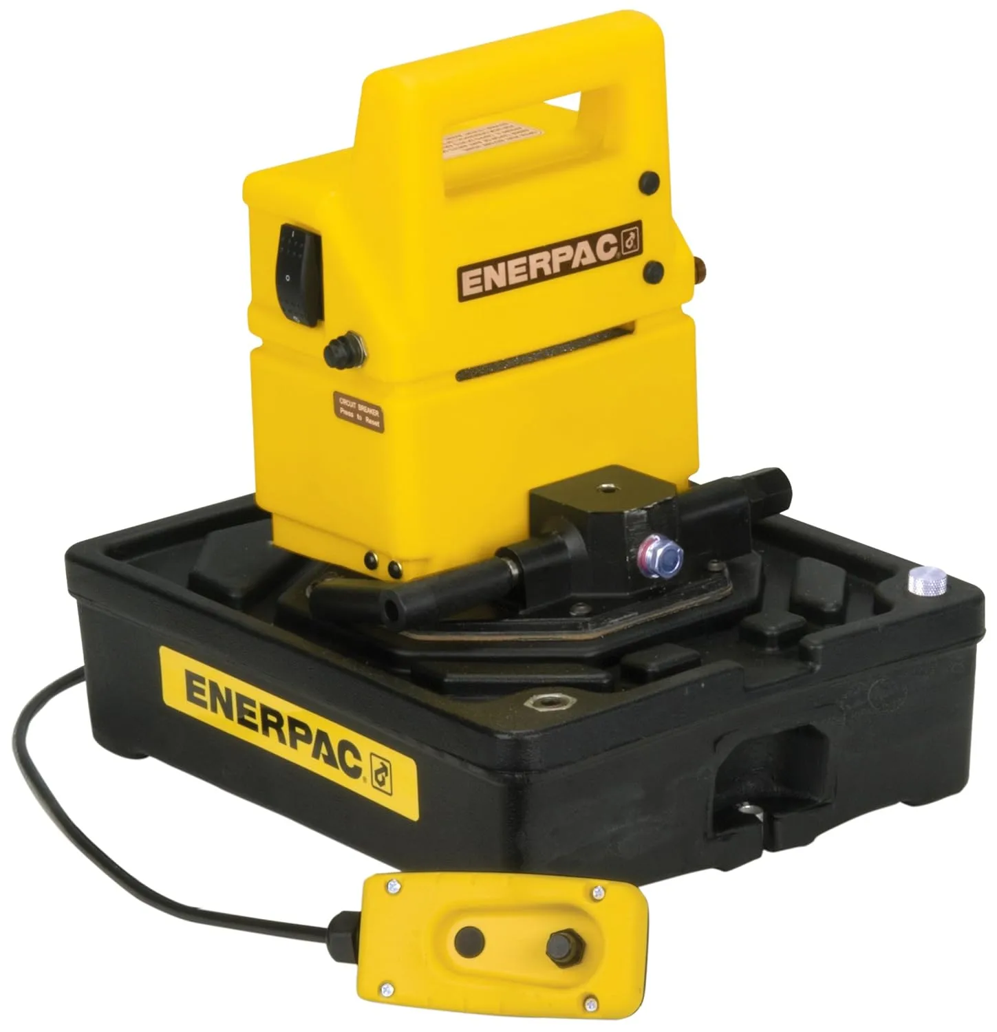 Enerpac PUJ-1401B Economy Electric Pump with VM4 Valve, 115V