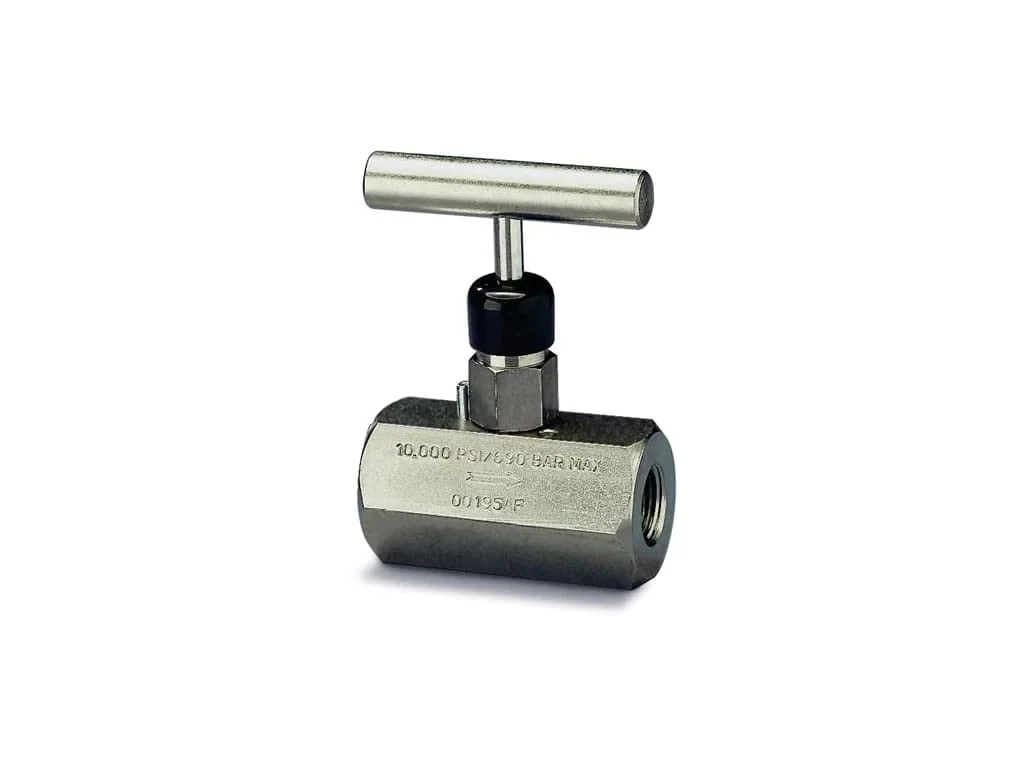 Enerpac V-82 Needle Valve, 3/8-18 NPTF, 0–10,000 psi