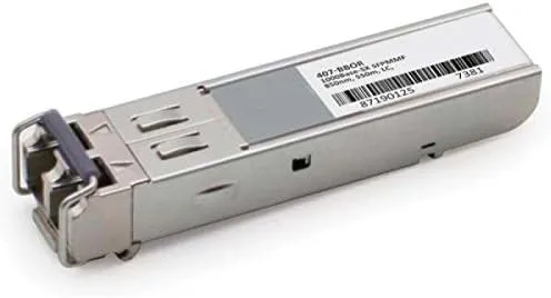 407-BBOR-ENC DELL Compatible 1000BASE-SX SFP 850nm 550m DOM Multimode Duplex LC Connector