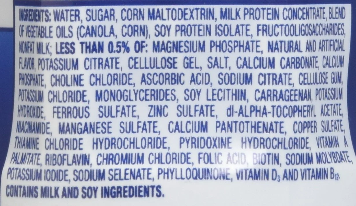 ENSURE PLUS Original Vanilla Meal Replacement Nutrition Shakes, 8 Oz, Pack Of 24 Bottles