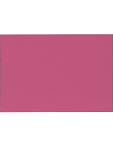 Envelopes.com LUXPaper A6 Flat Cards | 4 5/8" x 6 1/4" | Magenta Pink | 100lb. Cover | 50 Qty